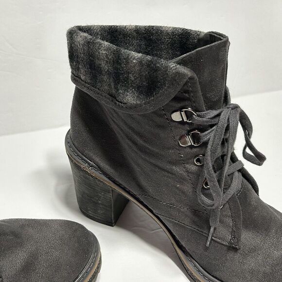 Canyon River Blues Women's Gray Ankle Boots Lace up, Size 9M - Picture 12 of 16